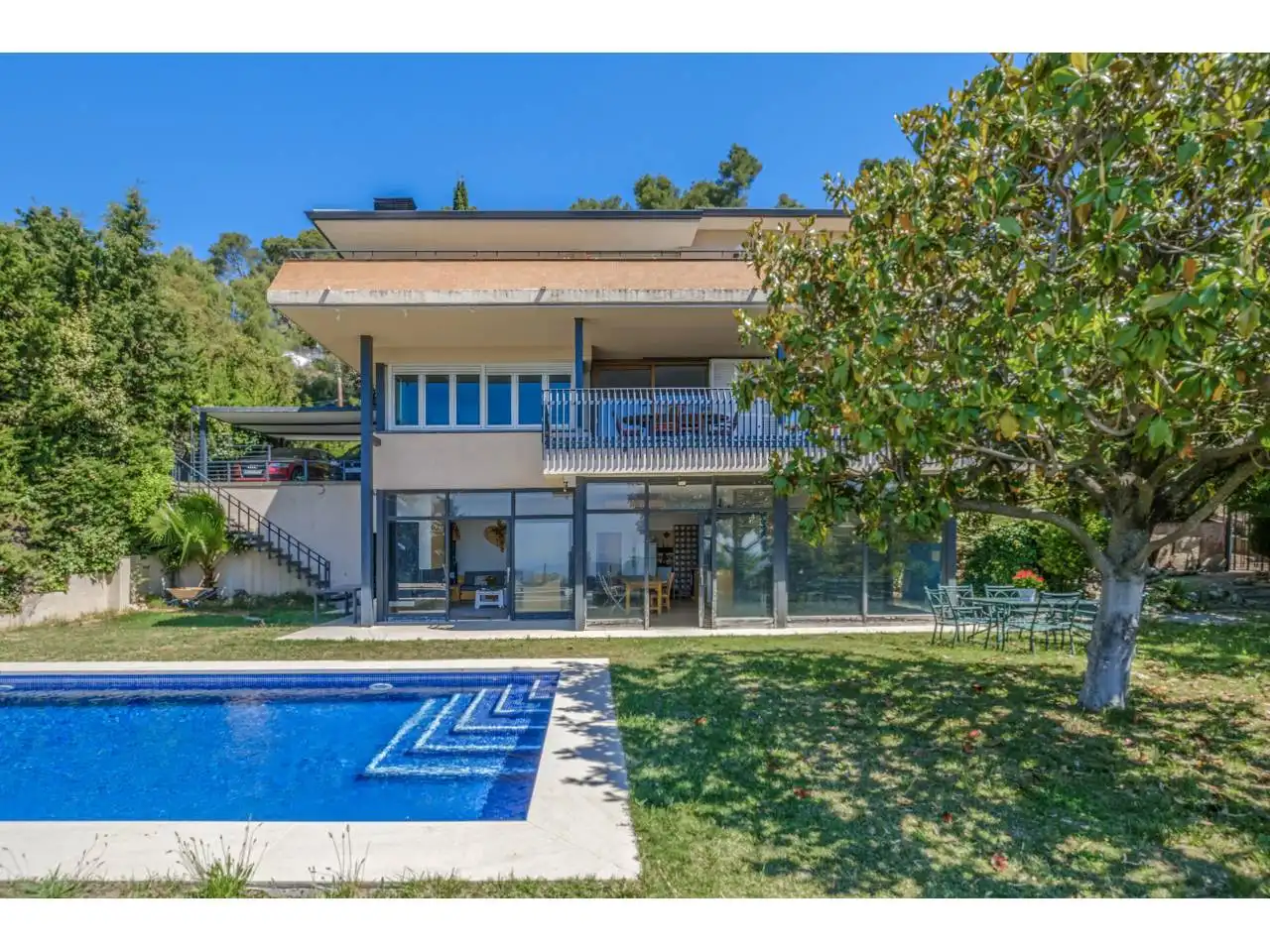 Vista exterior de Casa o chalet en venta en Matadepera con Aire acondicionado, Calefacción y Jardín privado