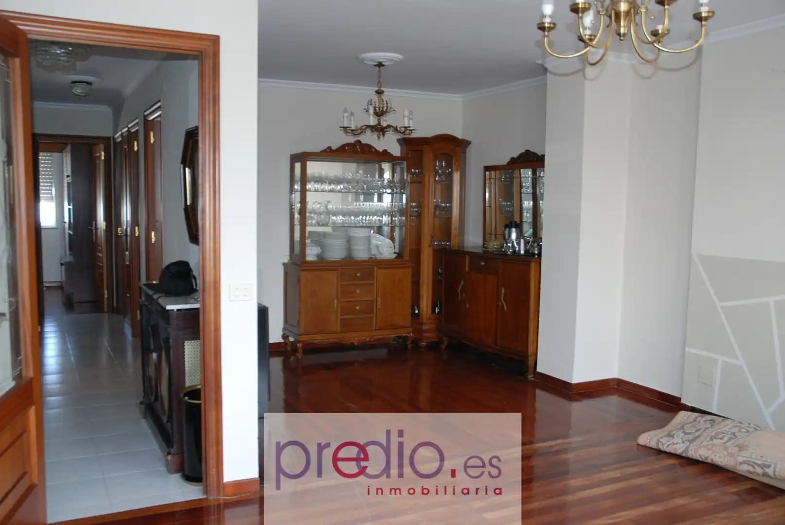 Menjador de Apartament en venda en Lugo amb Calefacció, Parquet i Traster