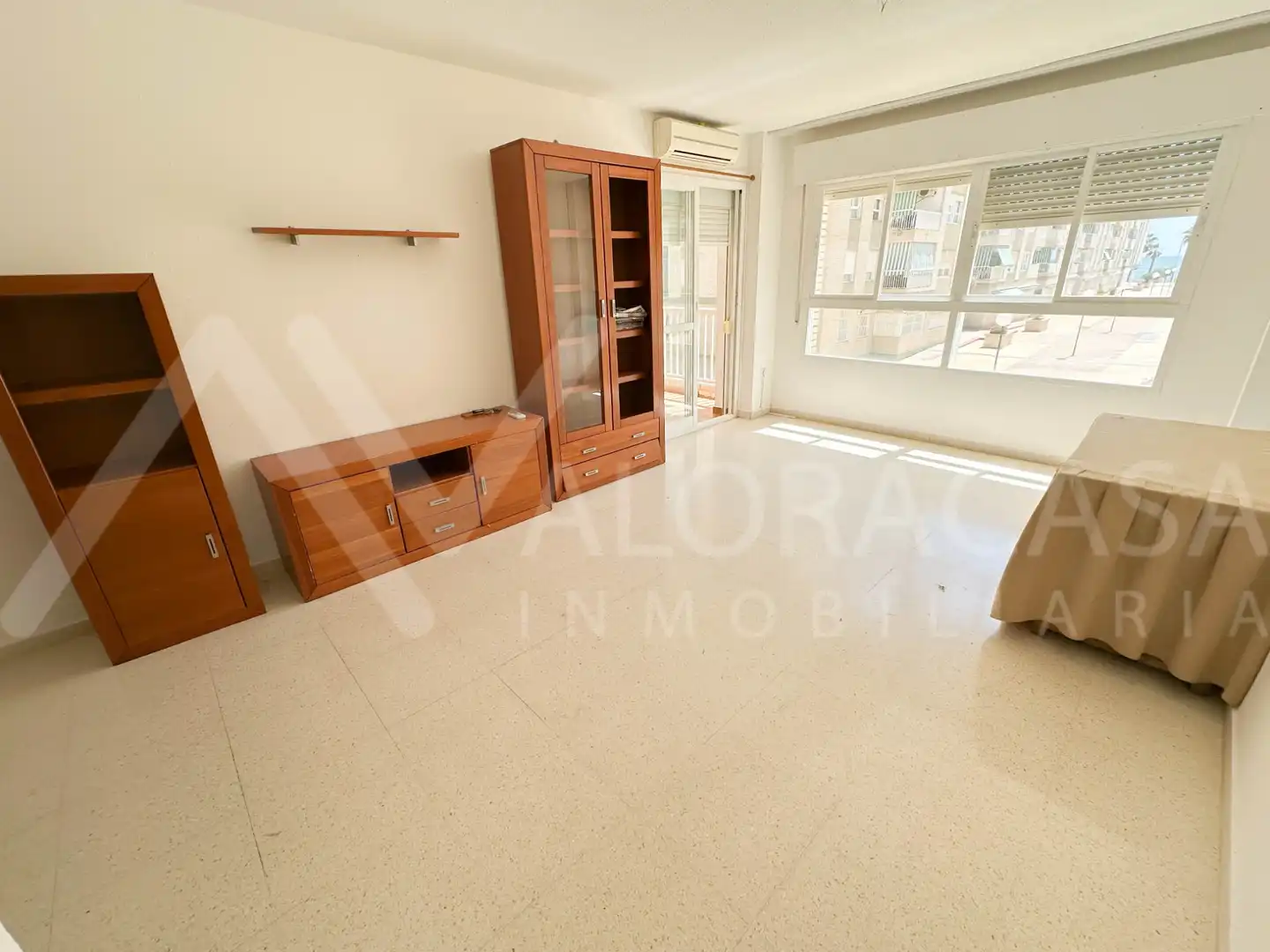 Bedroom of Flat for sale in Málaga  with Air Conditioner and Terrace