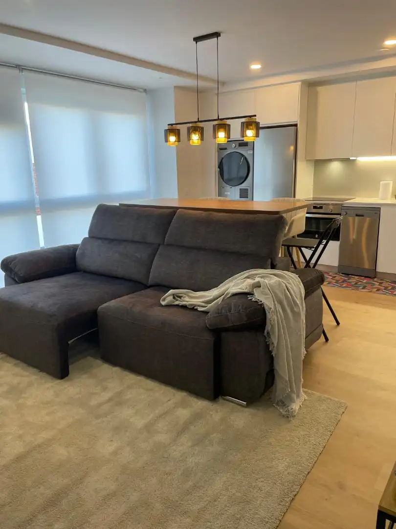 Living room of Flat for rent in Brunete  with Heating, Furnished and Oven