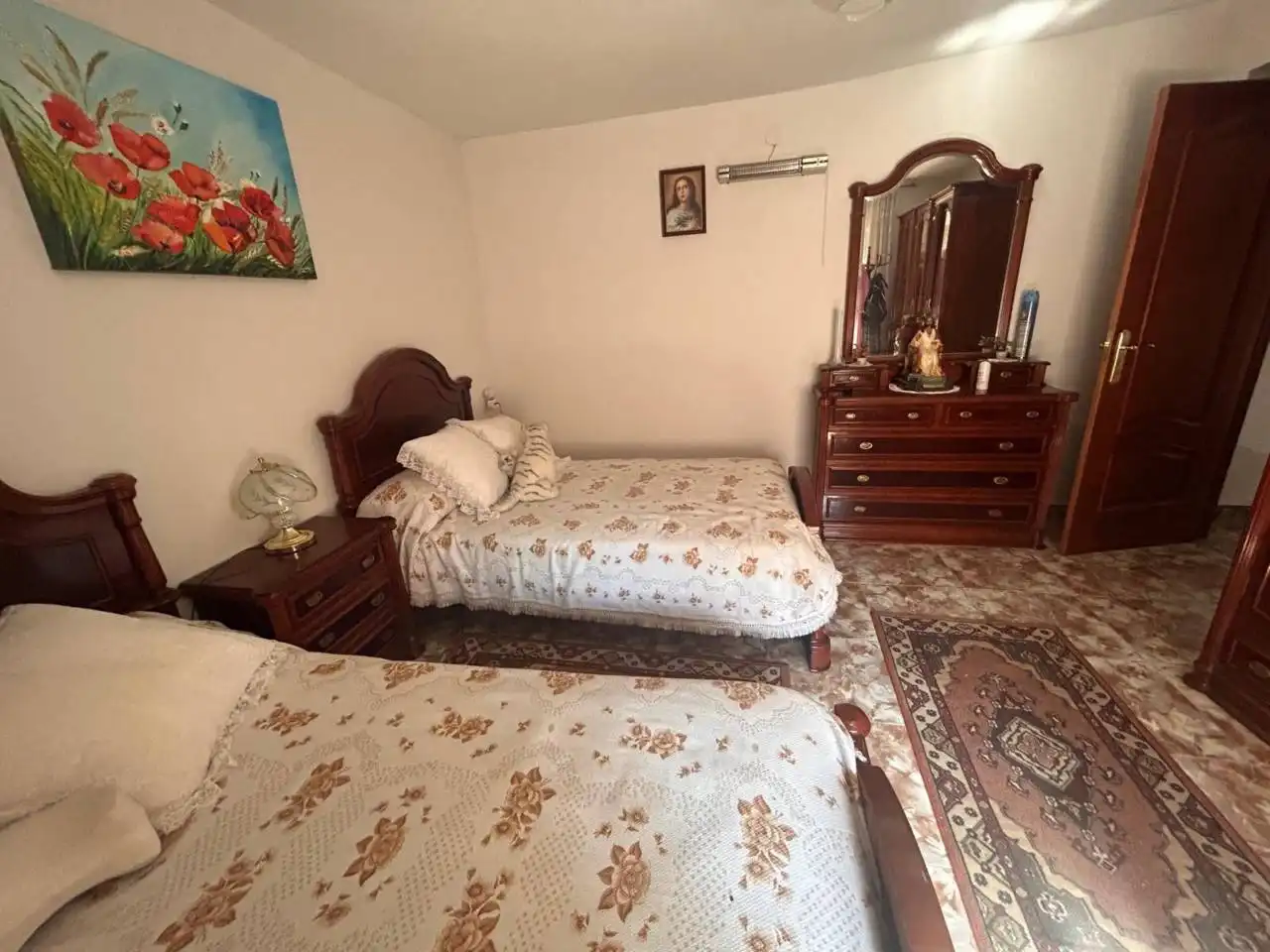 Dormitori de Casa o xalet en venda en Melgar de Fernamental amb Jardí privat