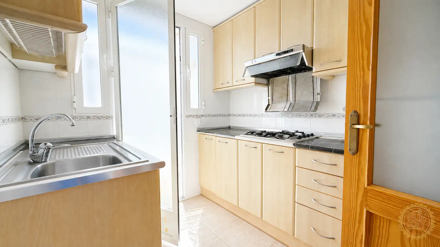 Kitchen of Flat for sale in Mazarrón  with Furnished