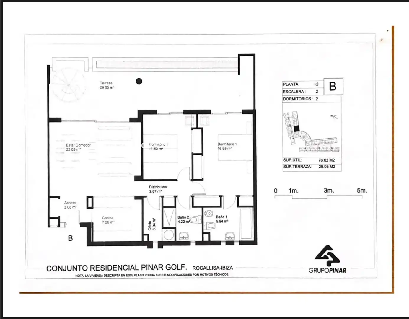 Dachboden zum Verkauf in Santa Eulària des Riu mit Klimaanlage, Heizung und Terrasse