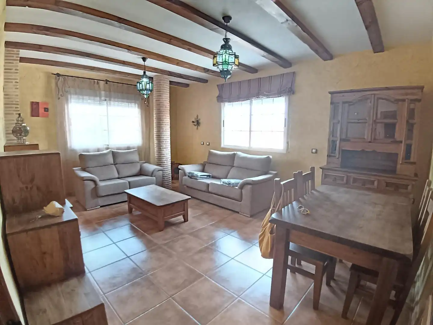 Wohnzimmer von Wohnung zur Miete in Murcia mit Klimaanlage, Heizung und Möbliert