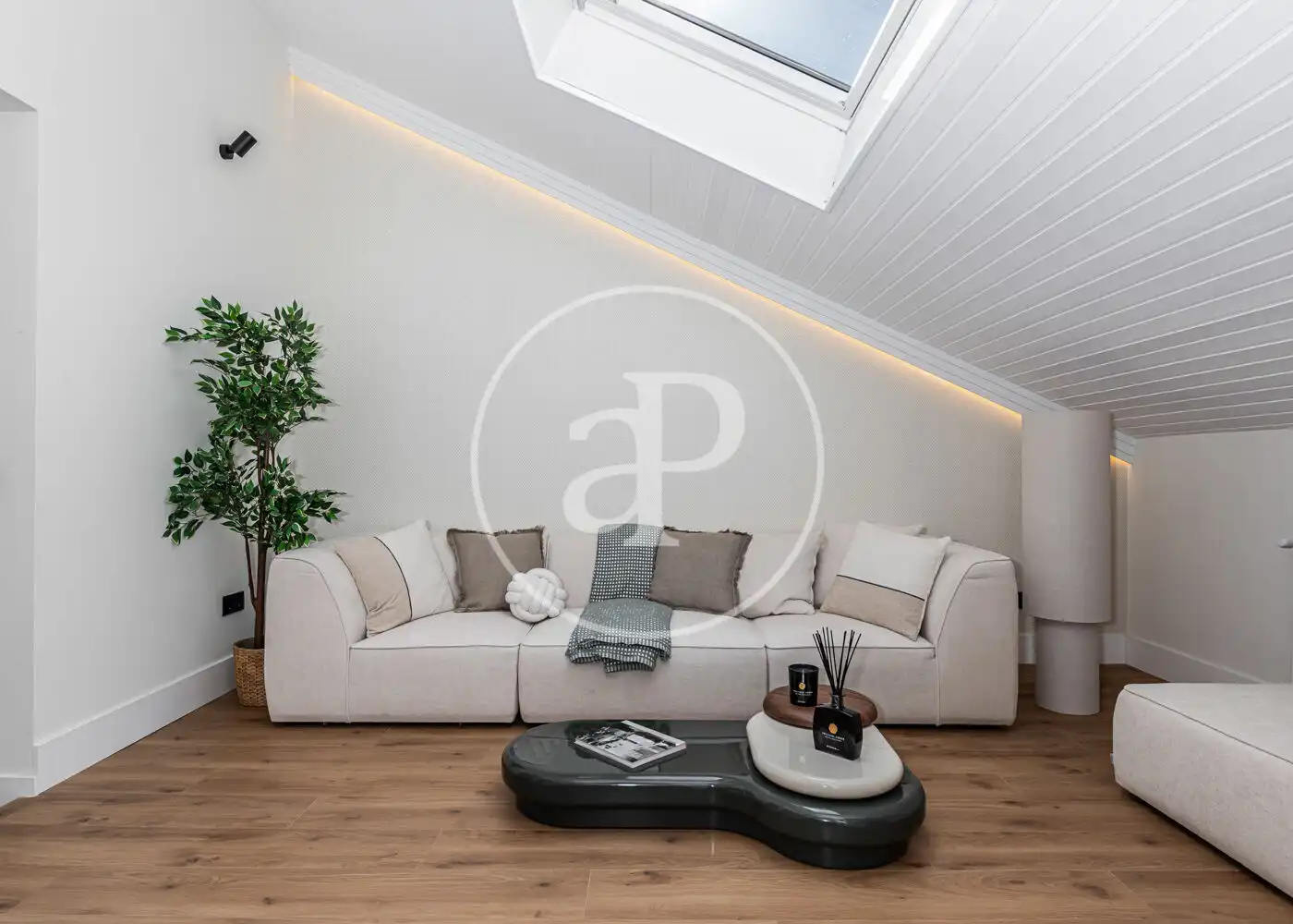 Sala de estar de Piso en venta en Madrid con Aire acondicionado, Calefacción y Terraza
