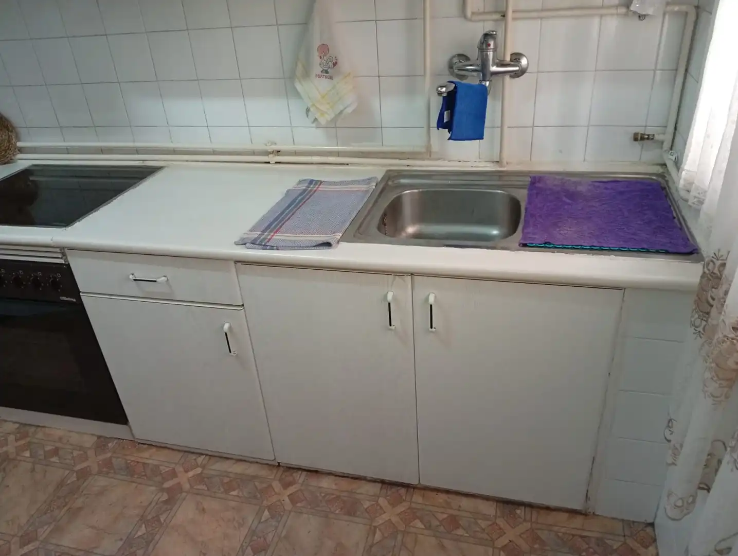 Cocina de Piso en venta en Gijón  con Calefacción, Parquet y Terraza