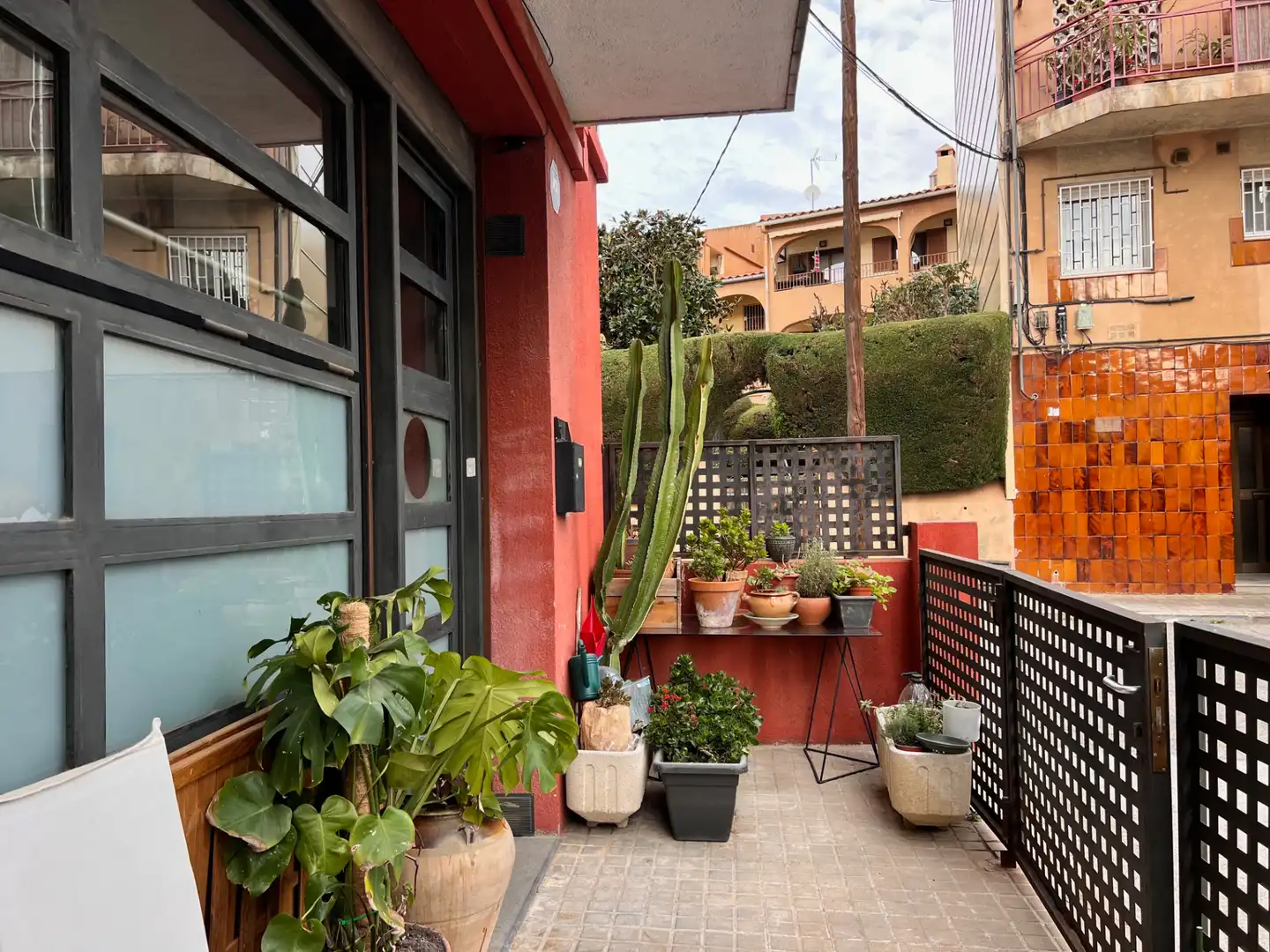 Terrasse von Erdgeschoss zum Verkauf in Vilassar de Dalt mit Klimaanlage, Terrasse und Ofen