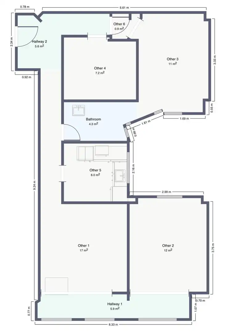 Piso en venta en Castellón de la Plana / Castelló de la Plana