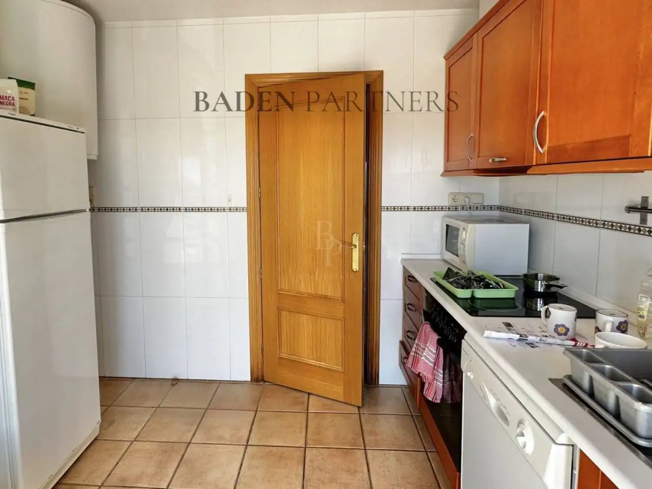 Küche von Wohnung zum Verkauf in San Jorge / Sant Jordi mit Klimaanlage, Heizung und Terrasse