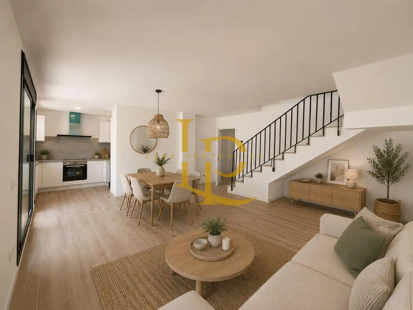 Sala de estar de Ático en venta en Terrassa con Aire acondicionado, Calefacción y Parquet