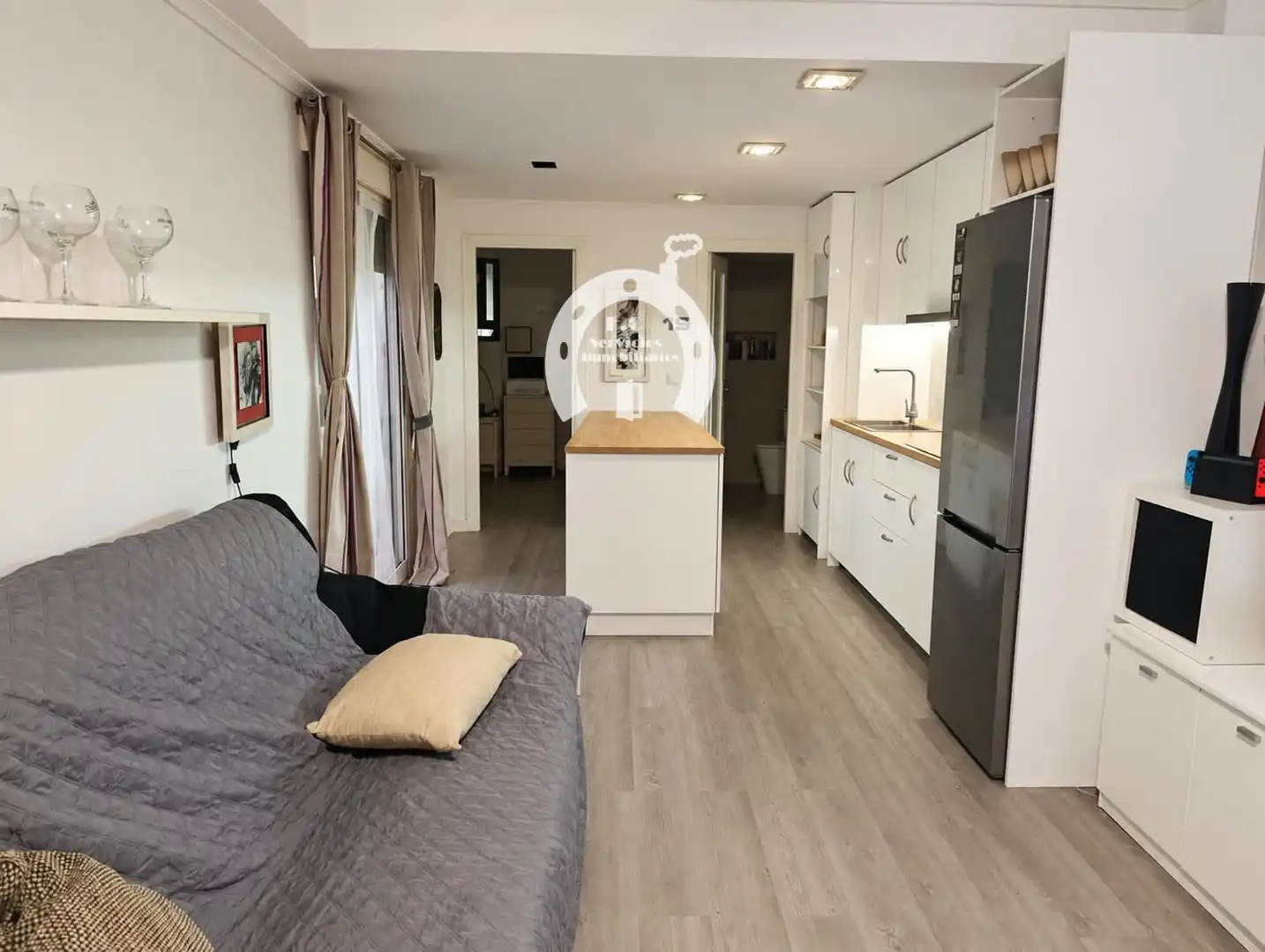 Kitchen of Flat for sale in Elche / Elx  with Air Conditioner