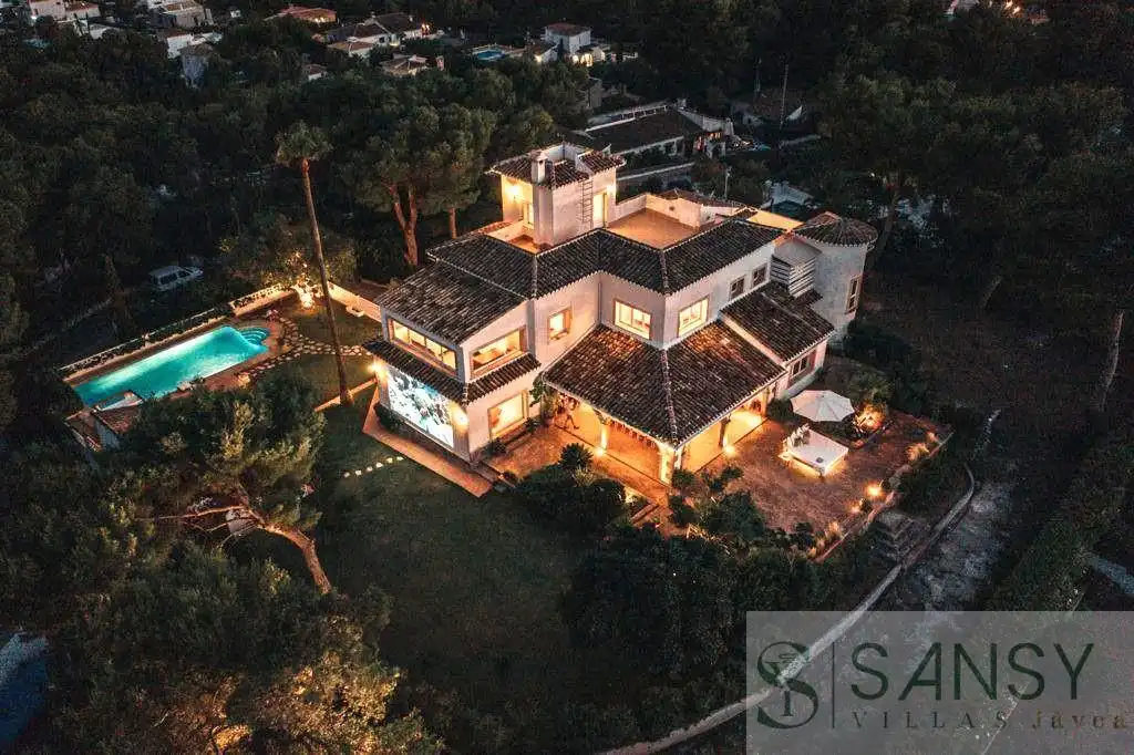Garden of Houses for sale in Jávea / Xàbia  with Air Conditioner, Heating and Storage room