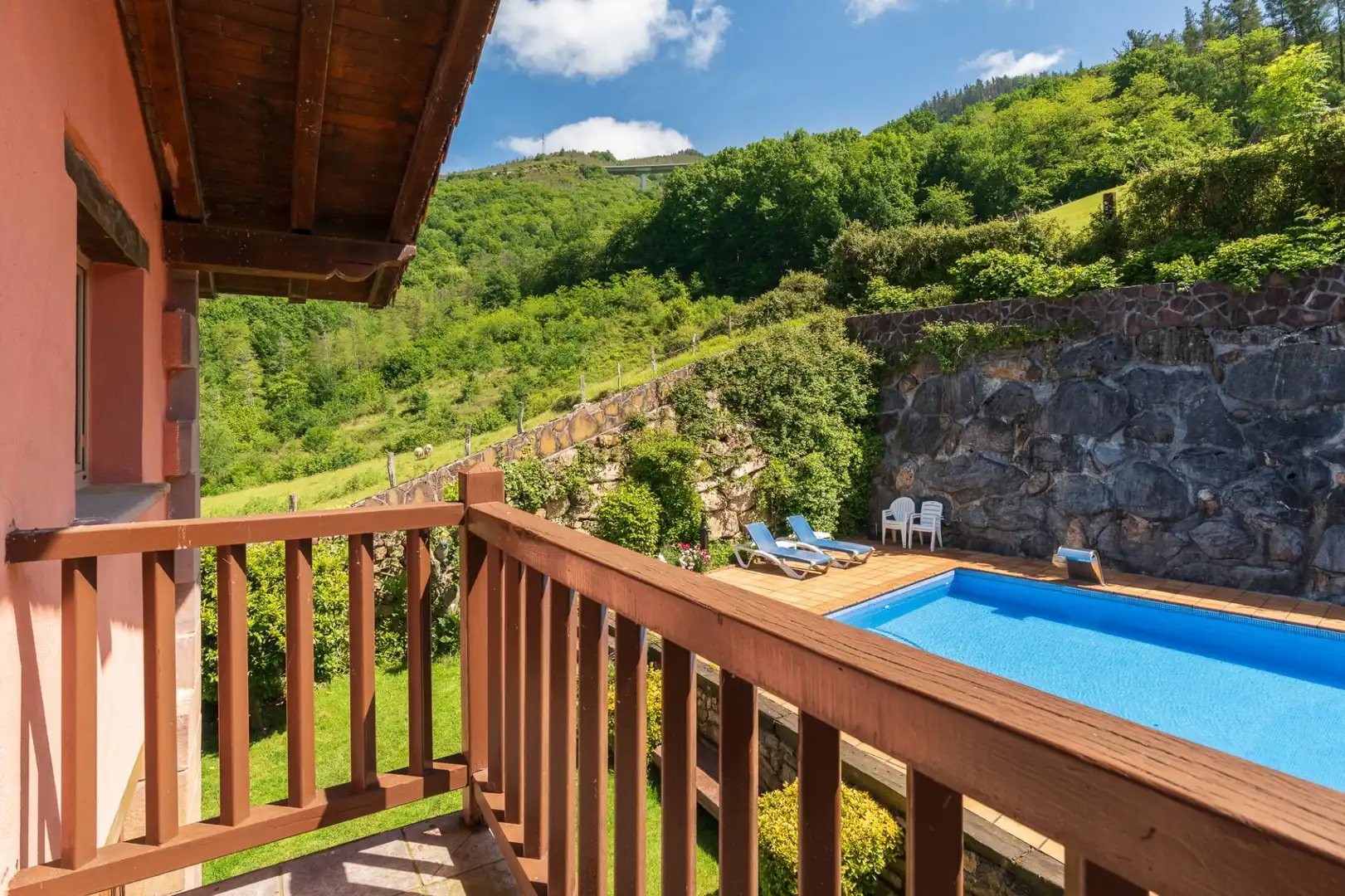 Terraza de Casa o chalet en venta en Elduain con Calefacción, Trastero y Amueblado