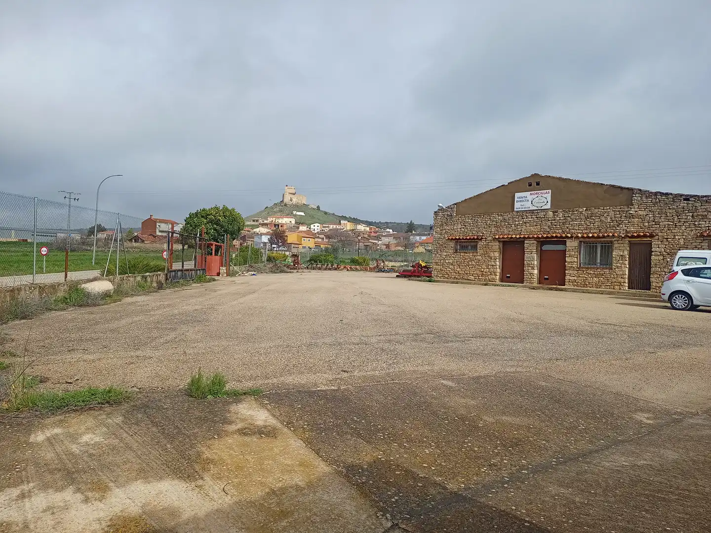 Vista exterior de Nave industrial en venta en Cañada del Hoyo