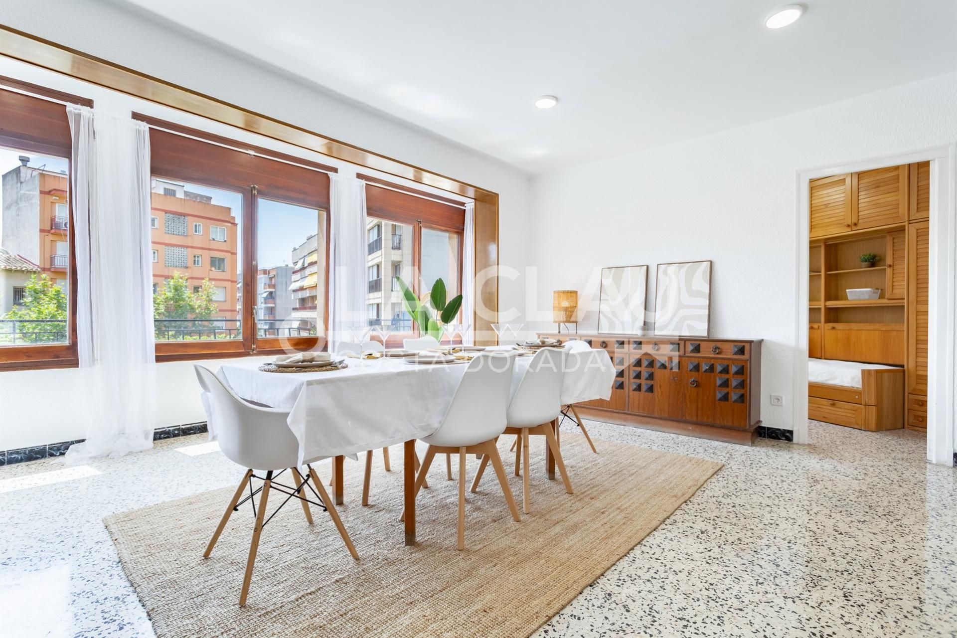 Dining room of Flat for sale in Cambrils  with Oven, Balcony and Alarm