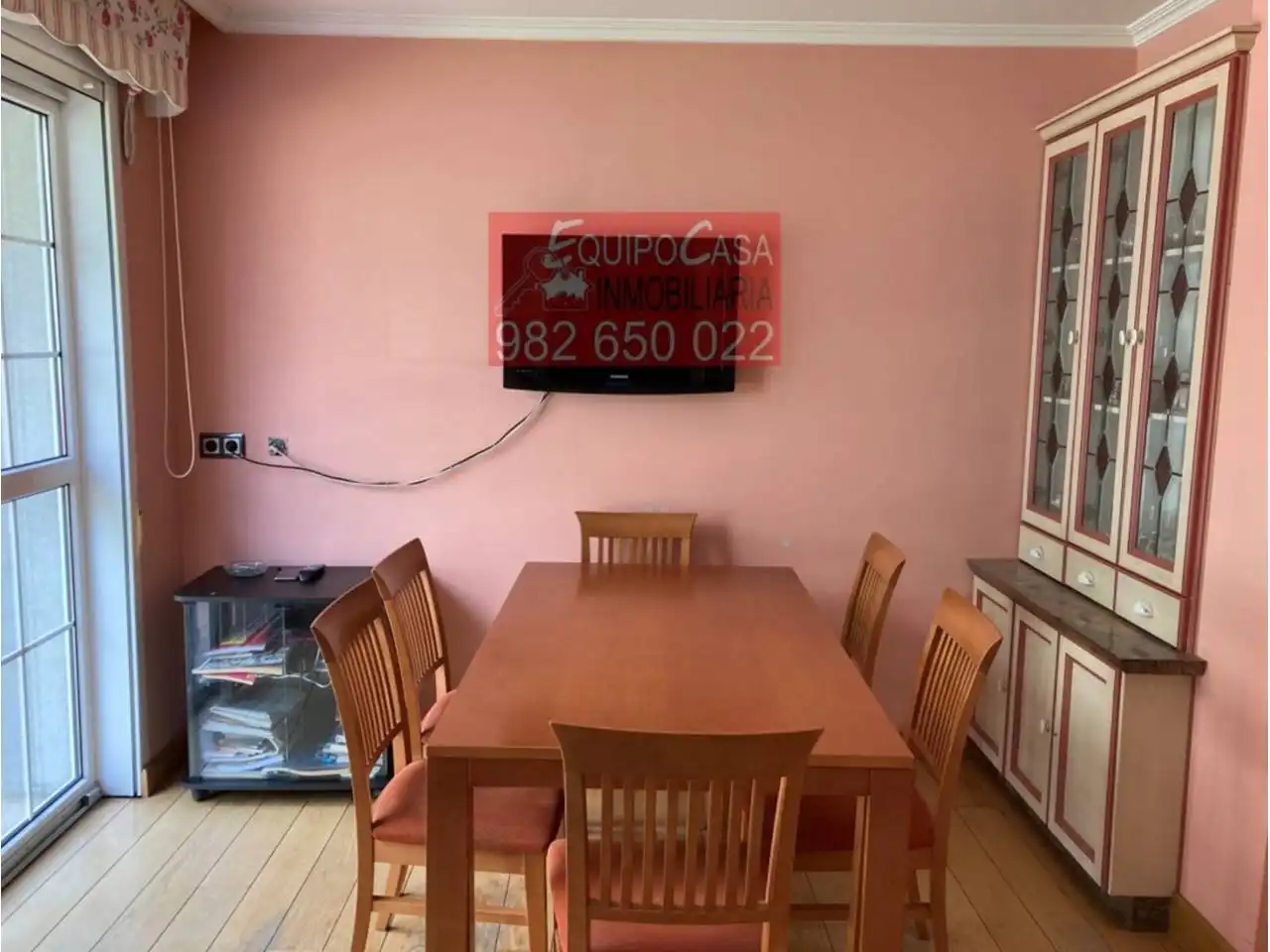 Esszimmer von Einfamilien-Reihenhaus zum Verkauf in Lugo mit Heizung, Privatgarten und Parkett