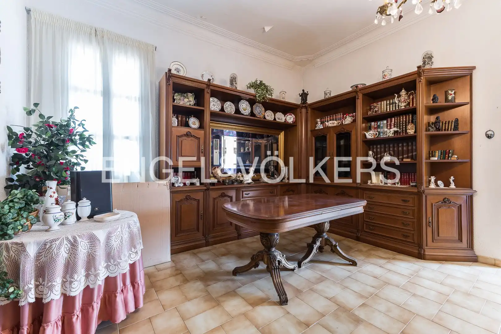 Esszimmer von Country house zum Verkauf in Barcelona mit Heizung, Parkett und Terrasse