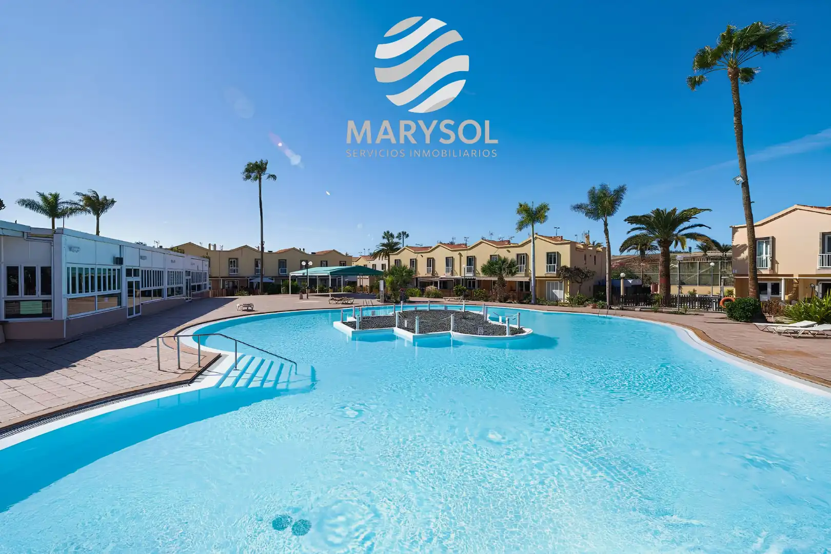 Piscina de Casa o chalet de alquiler en San Bartolomé de Tirajana con Aire acondicionado, Terraza y Amueblado