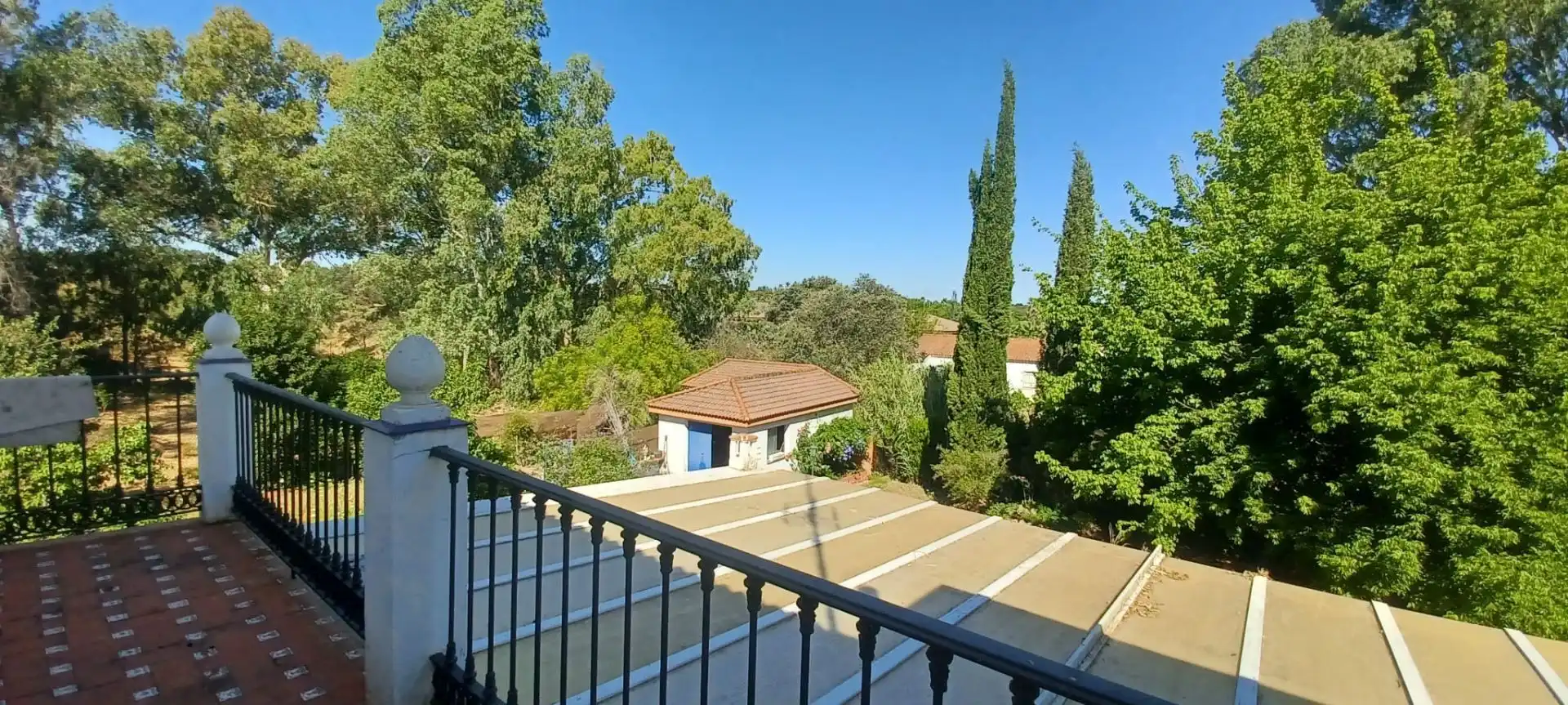 Terraza de Casa o chalet en venta en Castilblanco de los Arroyos con Aire acondicionado, Jardín privado y Terraza