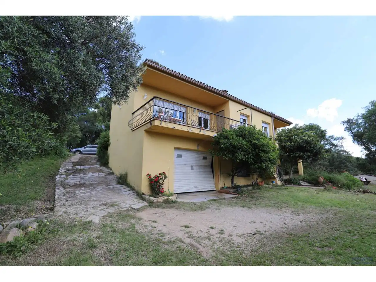 Vista exterior de Casa o chalet en venta en Santa Cristina d'Aro con Calefacción, Jardín privado y Terraza