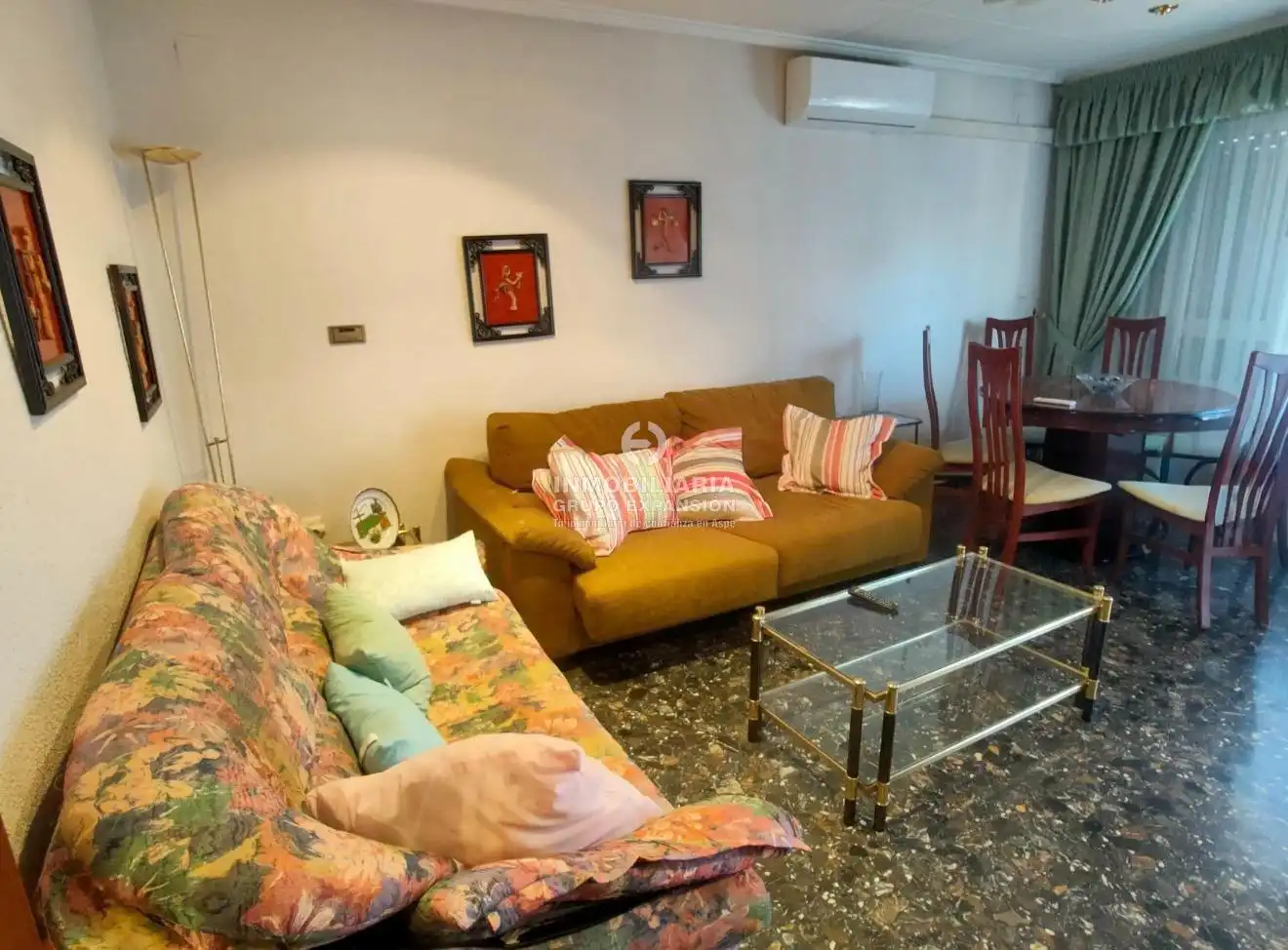 Sala de estar de Piso en venta en Aspe con Terraza, Trastero y Balcón