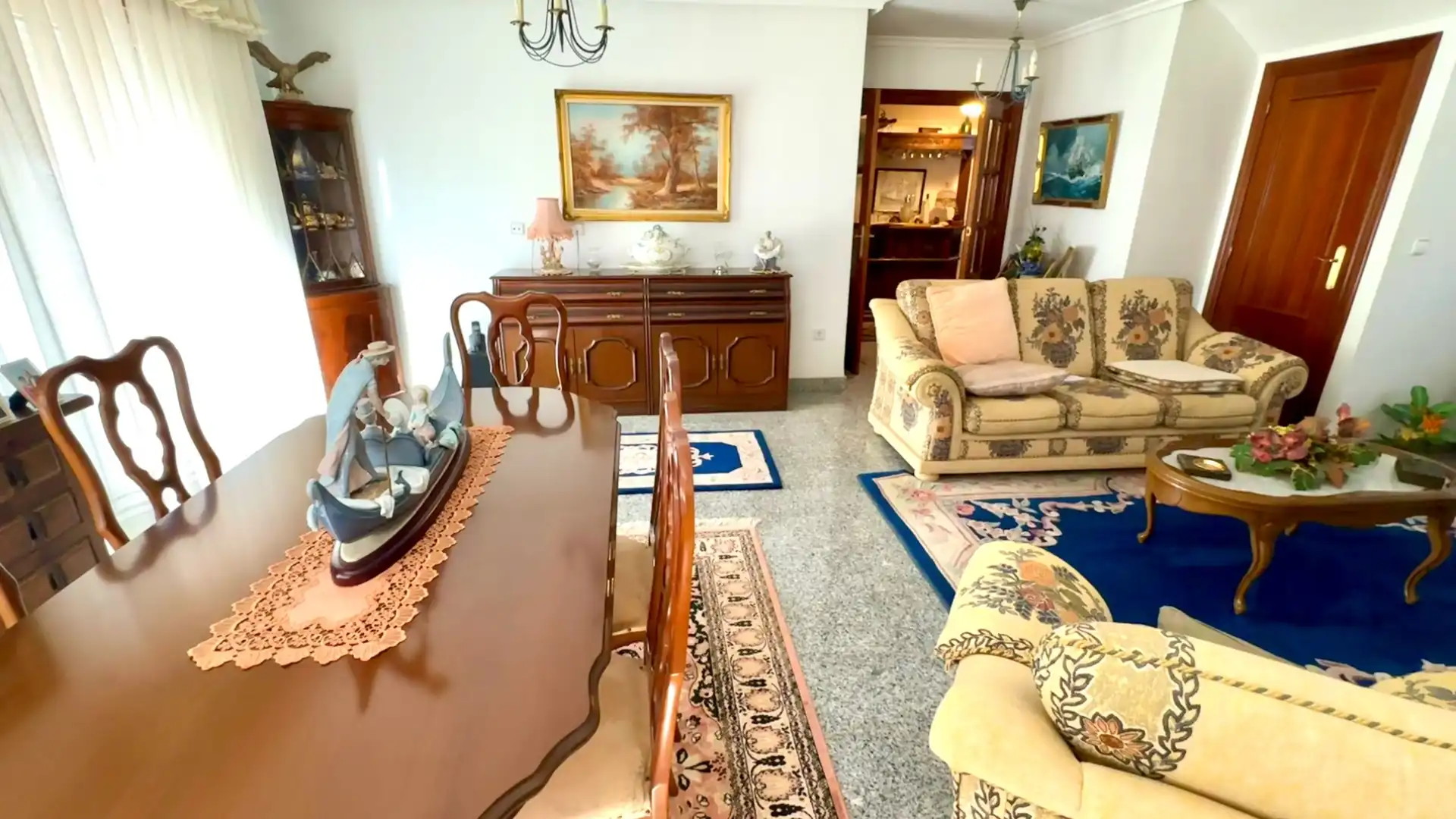 Sala de estar de Casa o chalet en venta en L'Alfàs del Pi con Piscina