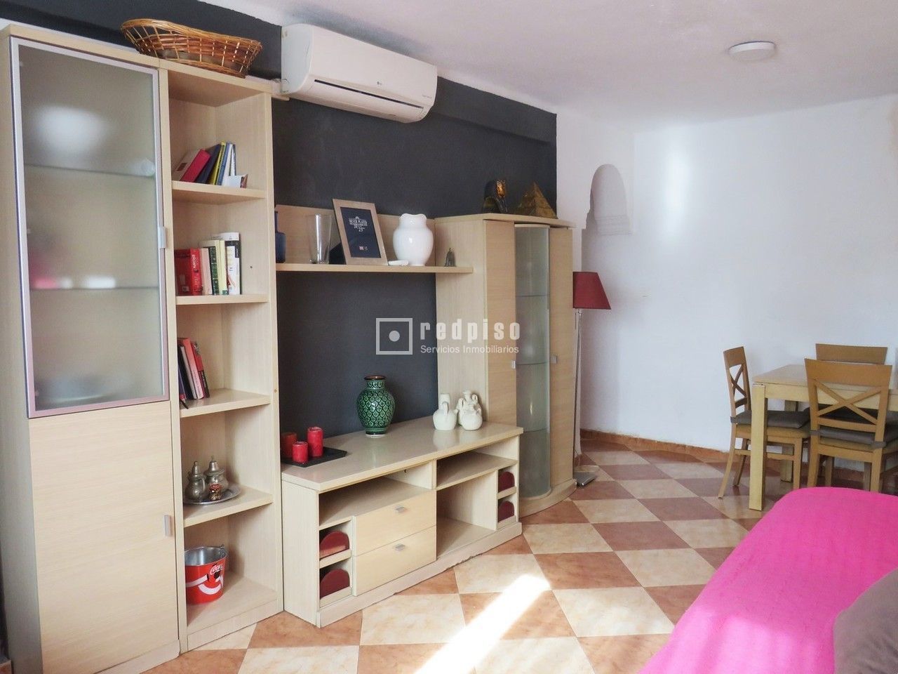 Living room of Flat for sale in Málaga Capital  with Furnished