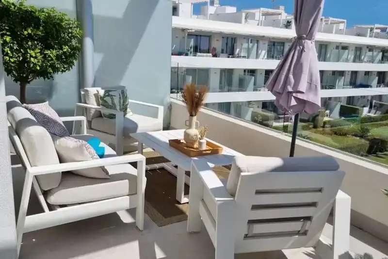 Terrassa de Àtic de lloguer en Estepona amb Aire condicionat, Calefacció i Terrassa