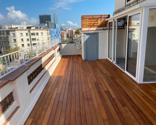 Terrace of Attic for sale in  Barcelona Capital  with Parquet flooring, Terrace and Oven