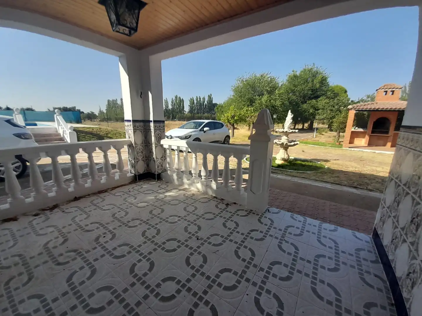 Terrassa de Finca rústica en venda en Almodóvar del Campo amb Traster i Piscina