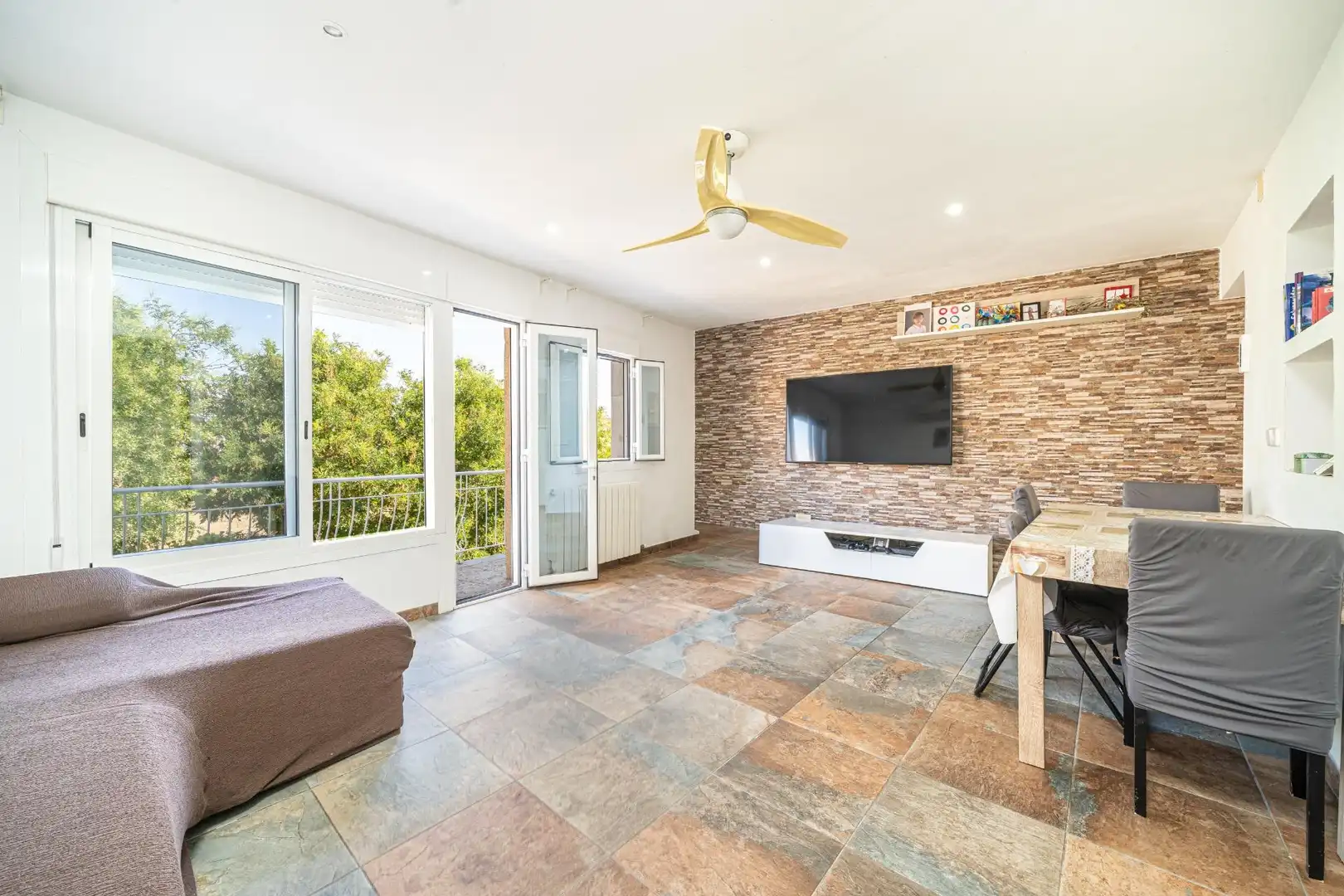 Sala de estar de Ático en venta en  Palma de Mallorca con Aire acondicionado, Calefacción y Terraza