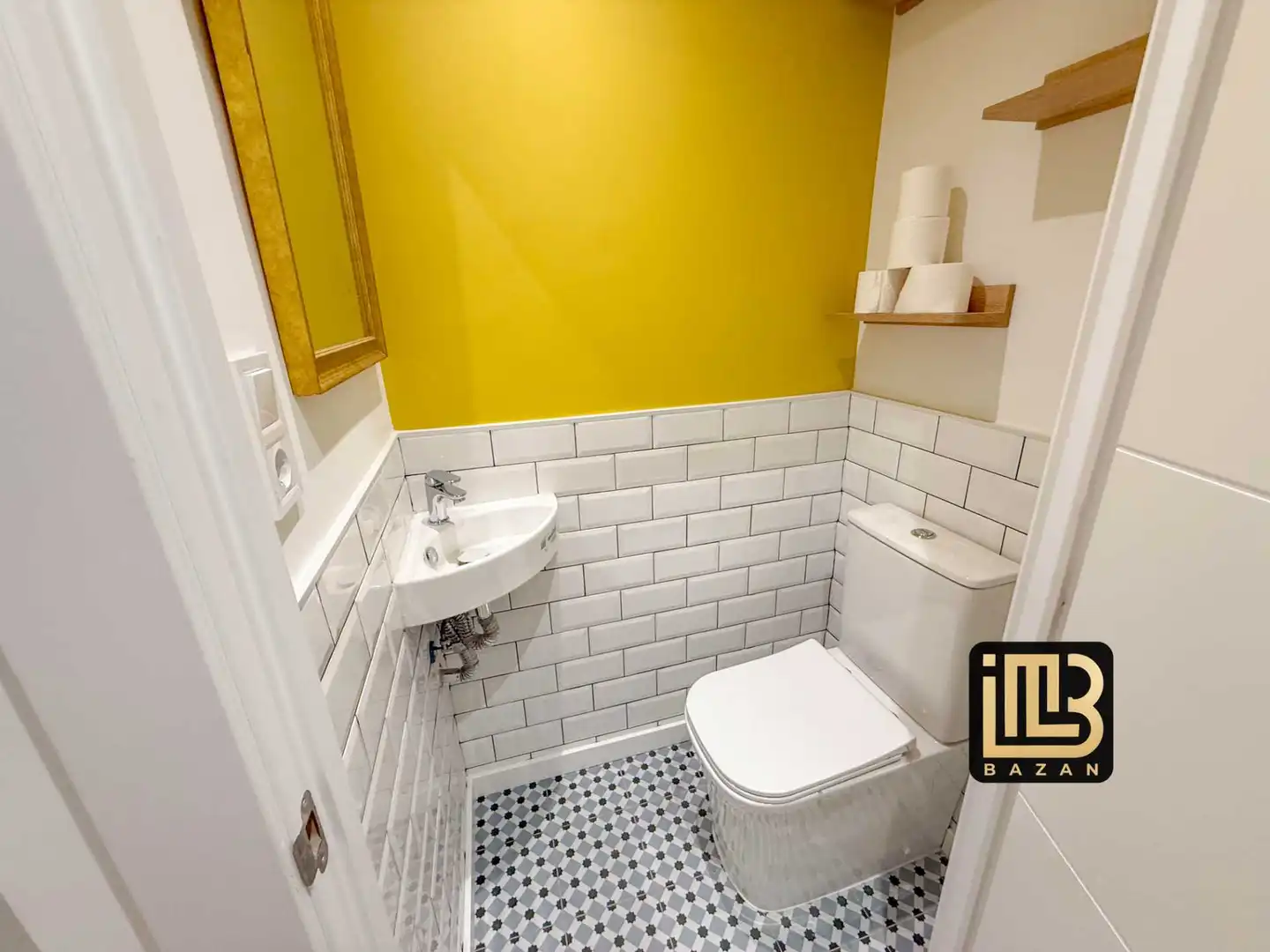 Badezimmer von Wohnung zur untervermieten in Málaga mit Klimaanlage und Möbliert