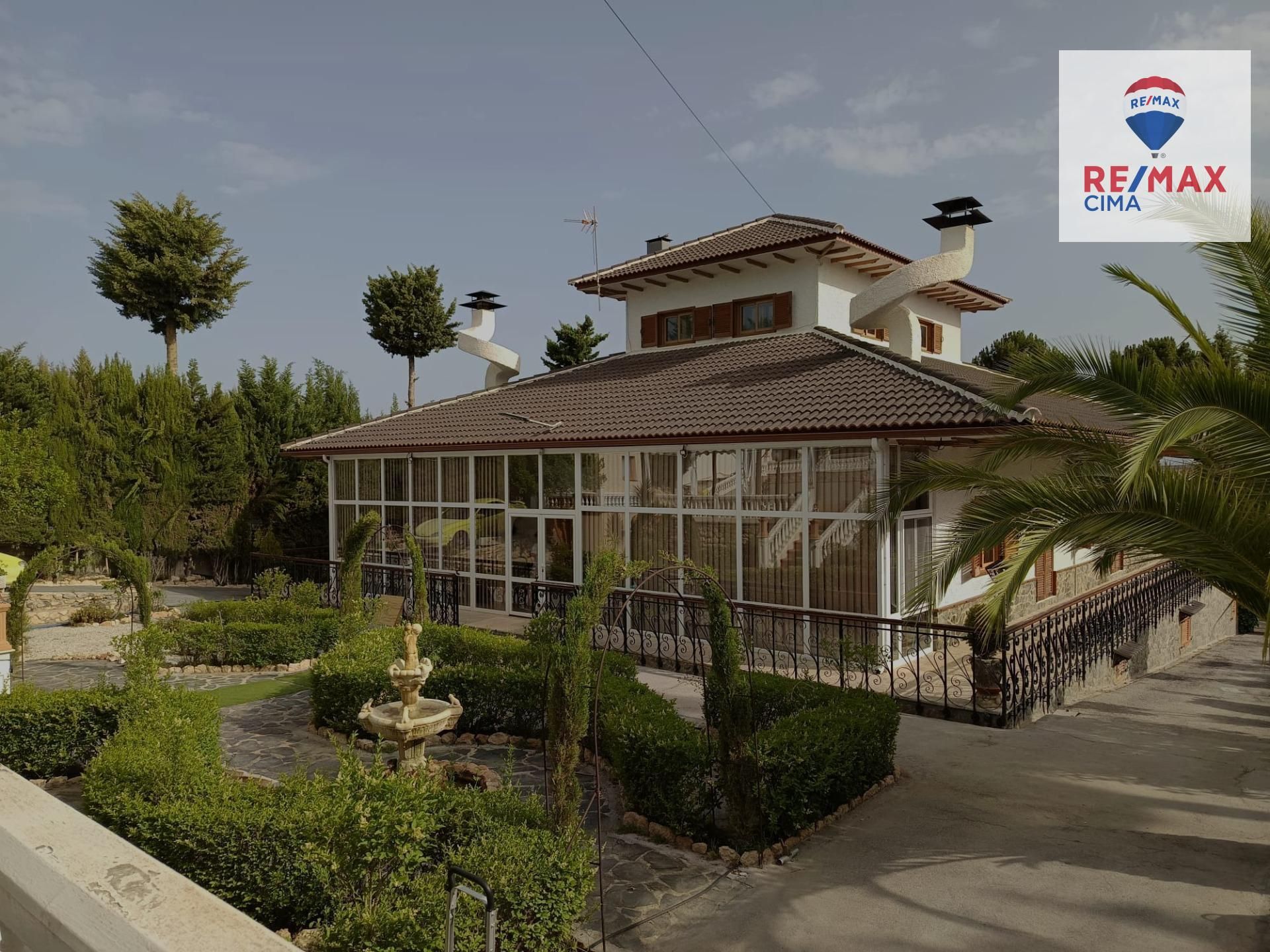 Exterior view of House or chalet for sale in Cúllar  with Air Conditioner, Heating and Private garden