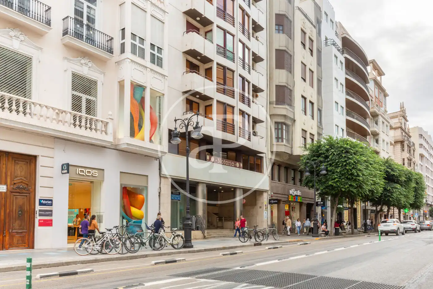Exterior view of Flat for sale in Valencia  with Air Conditioner and Heating