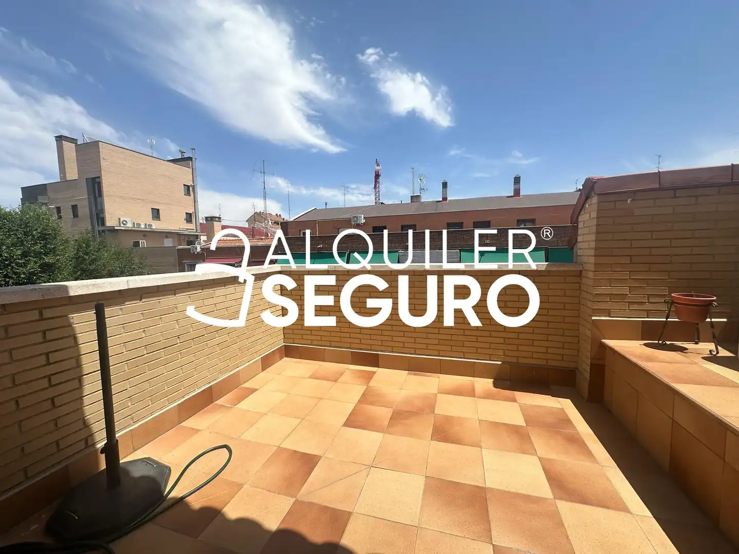 Terrace of Flat for rent in Madrid  with Air Conditioner, Heating and Terrace