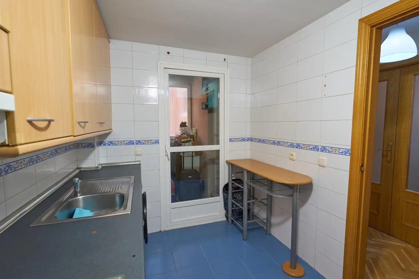 Cocina de Planta baja en venta en Móstoles con Aire acondicionado, Calefacción y Jardín privado