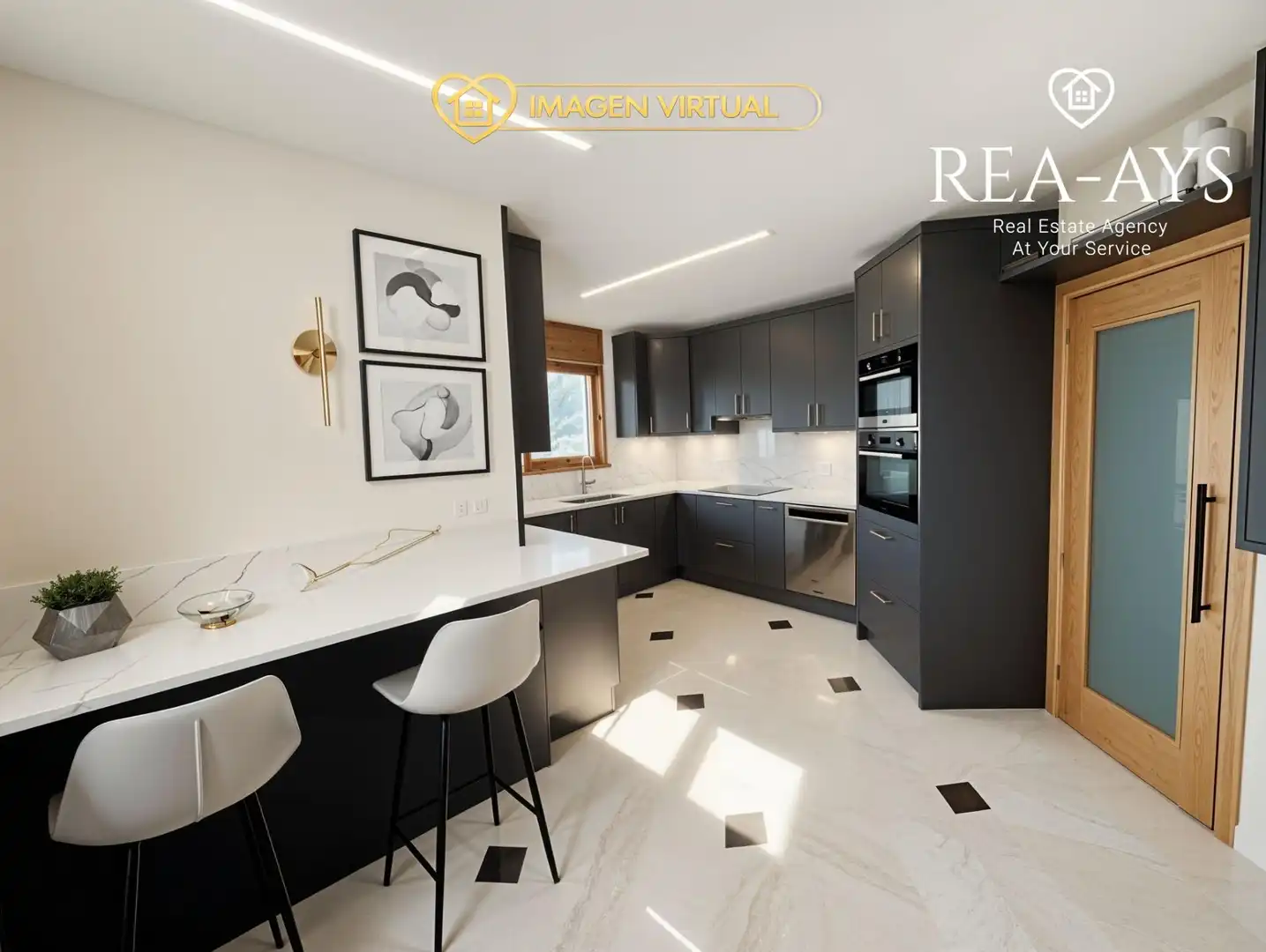 Cocina de Casa o chalet en venta en Vallirana con Calefacción, Jardín privado y Terraza
