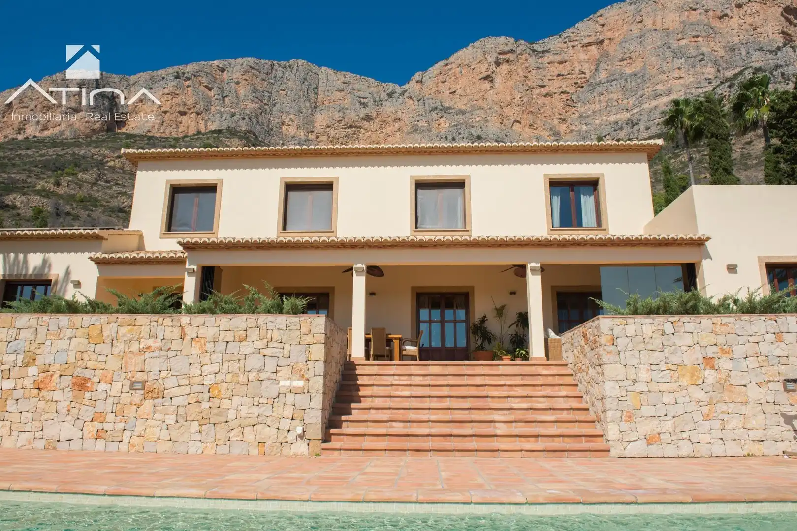 Vista exterior de Casa o chalet en venta en Jávea / Xàbia con Aire acondicionado, Jardín privado y Terraza