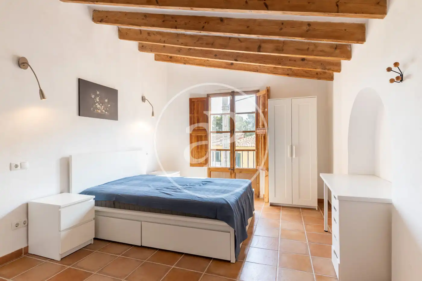 Dormitori de Casa o xalet de lloguer en  Palma de Mallorca amb Aire condicionat, Calefacció i Jardí privat