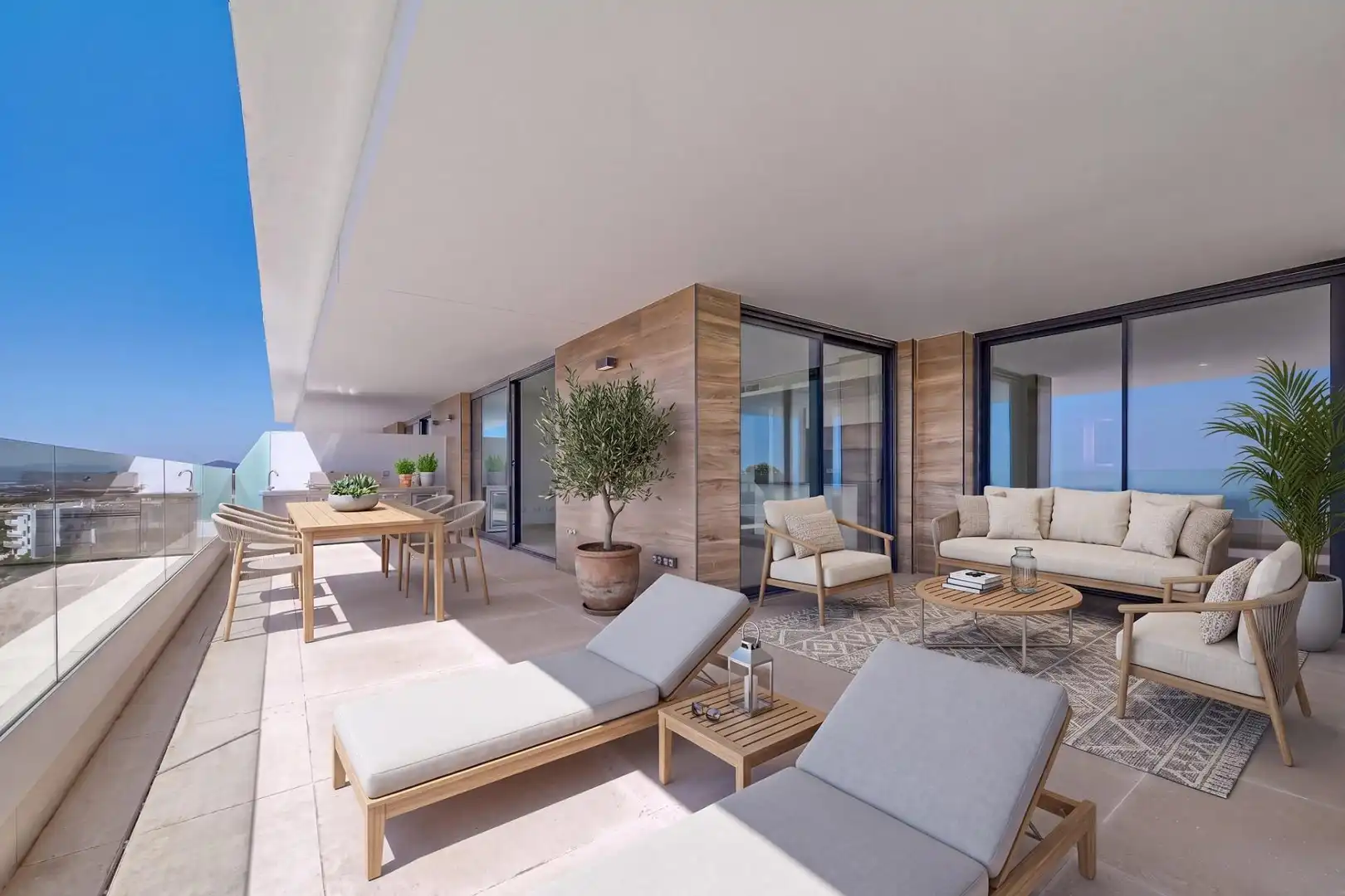Terrace of Apartments for sale in Fuengirola  with Air Conditioner, Terrace and Storage room