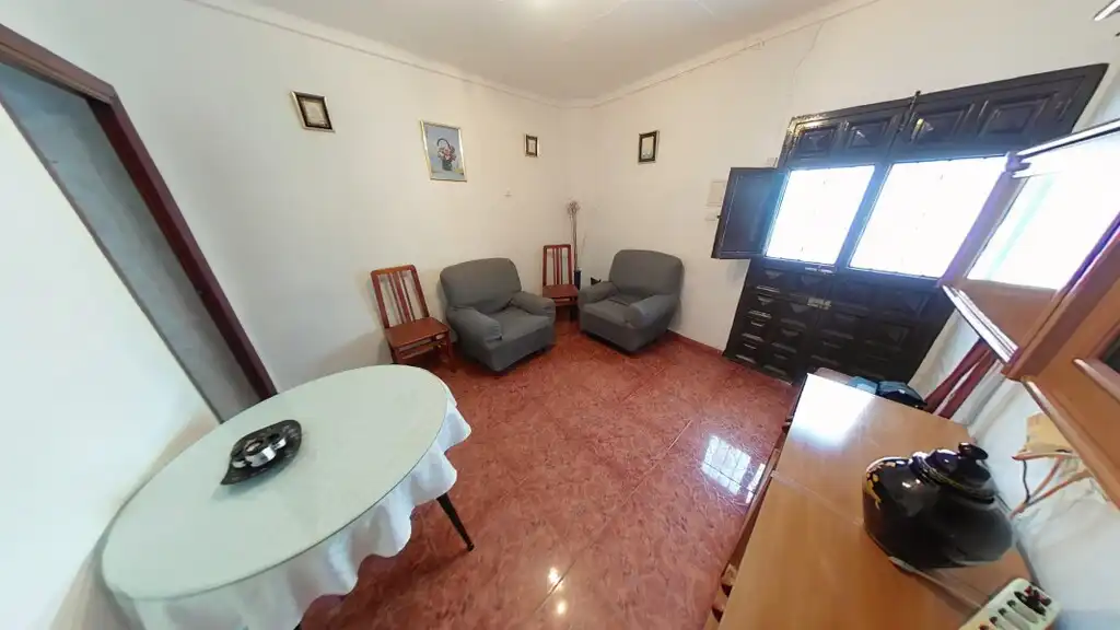 Sala de estar de Finca rústica en venta en Algarrobo con Terraza