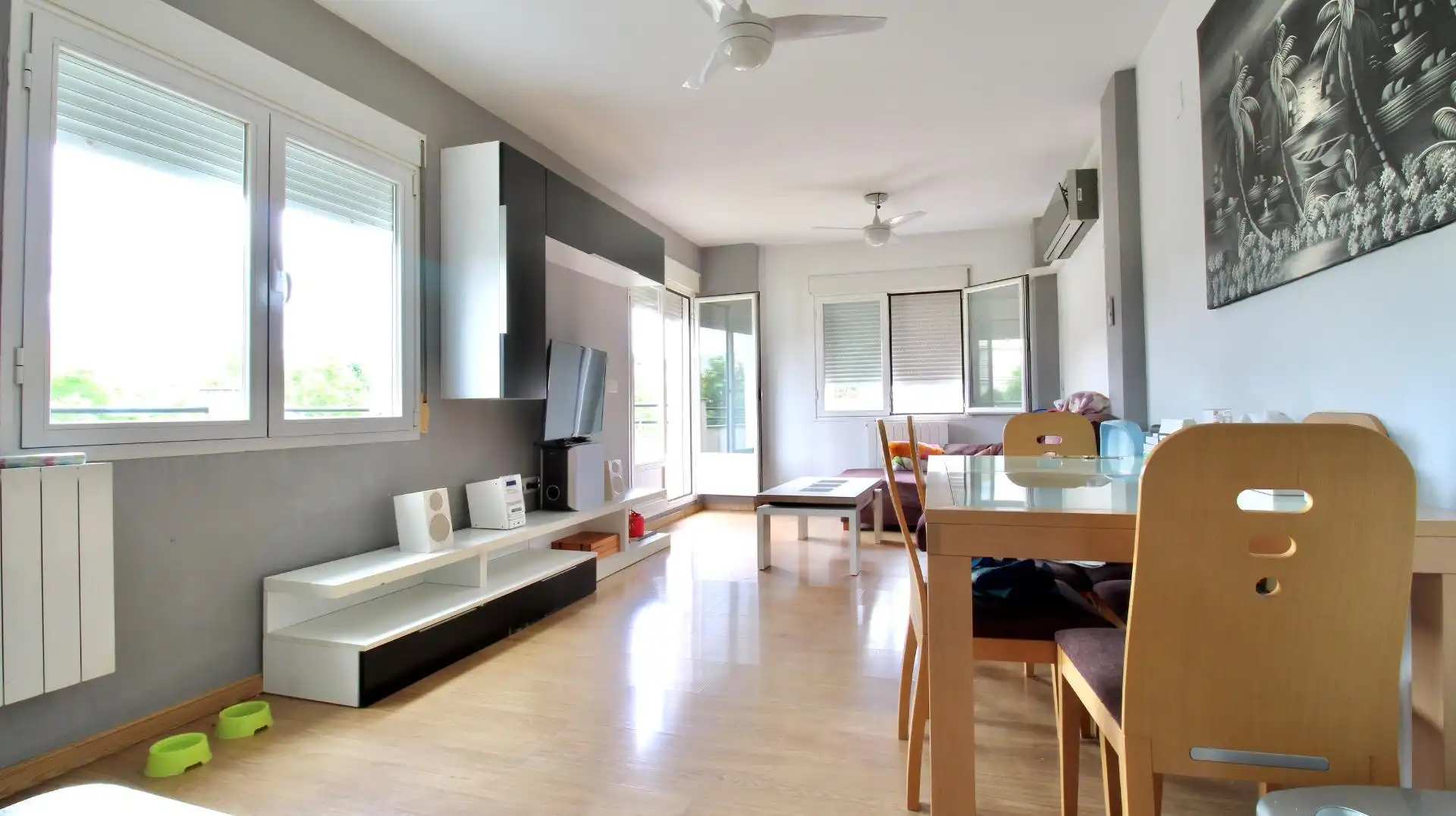 Sala de estar de Ático en venta en Churriana de la Vega con Aire acondicionado, Calefacción y Terraza