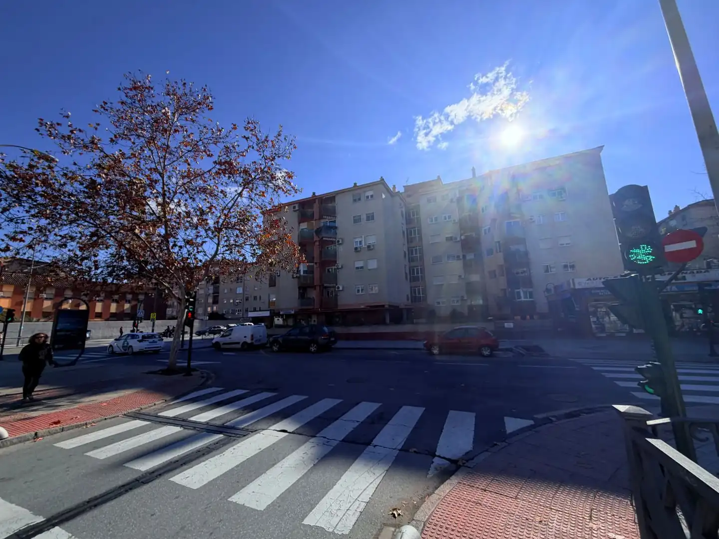Vista exterior de Piso de alquiler en Granada con Aire acondicionado y Terraza