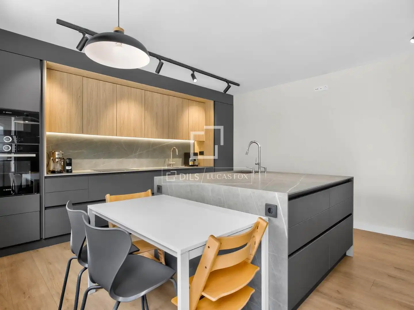 Kitchen of Houses for sale in Badalona  with Air Conditioner, Heating and Private garden