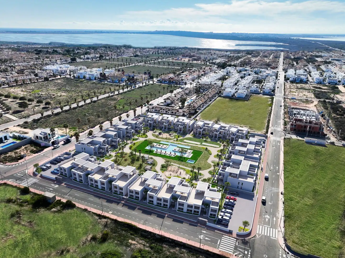 Vista exterior de Ático en venta en Rojales con Aire acondicionado, Calefacción y Jardín privado