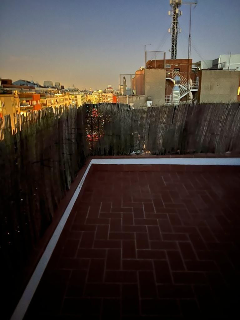 Balcony of Attic for sale in  Barcelona Capital  with Air Conditioner and Terrace