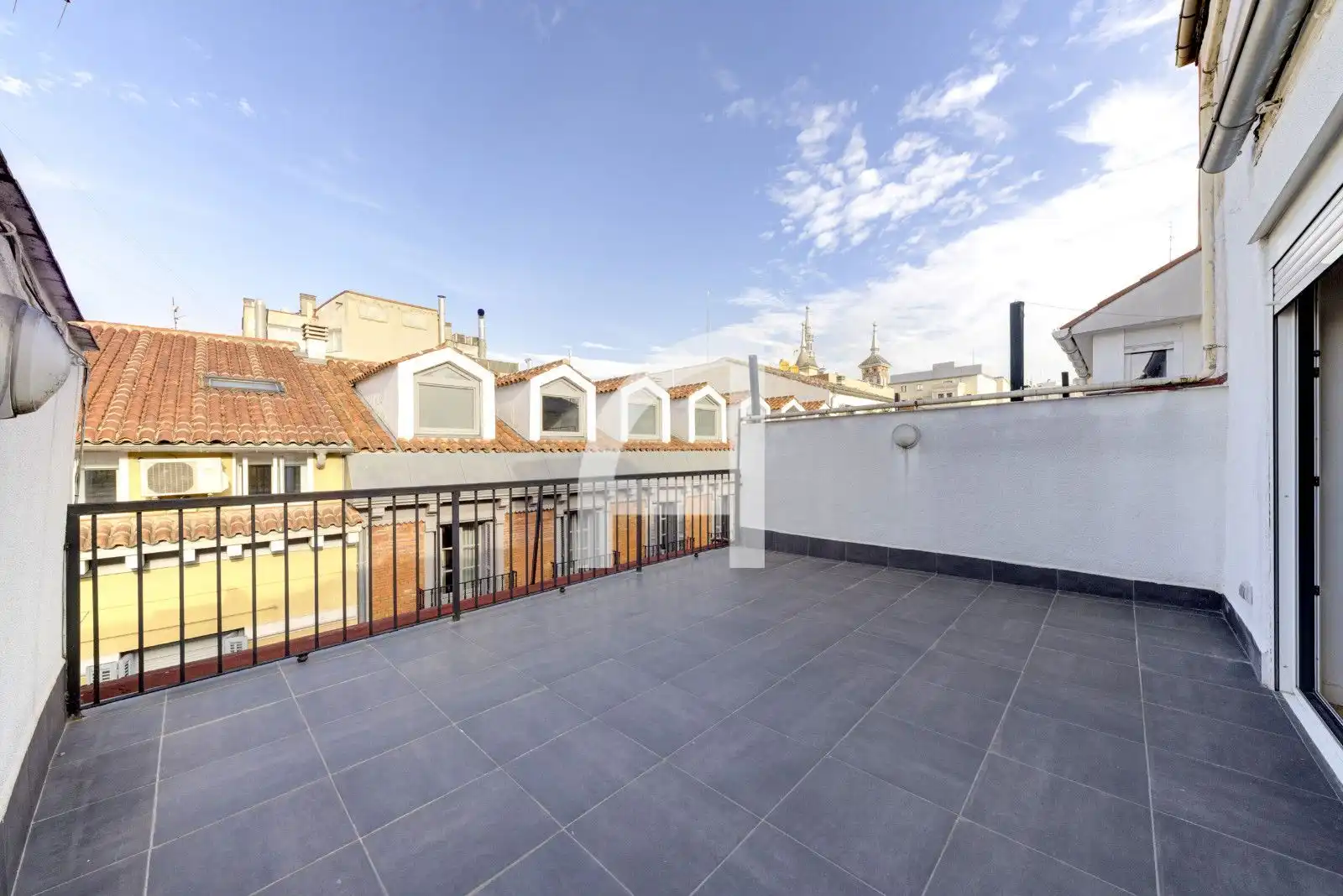 Terrasse von Dachboden zur Miete in Madrid mit Klimaanlage, Heizung und Terrasse