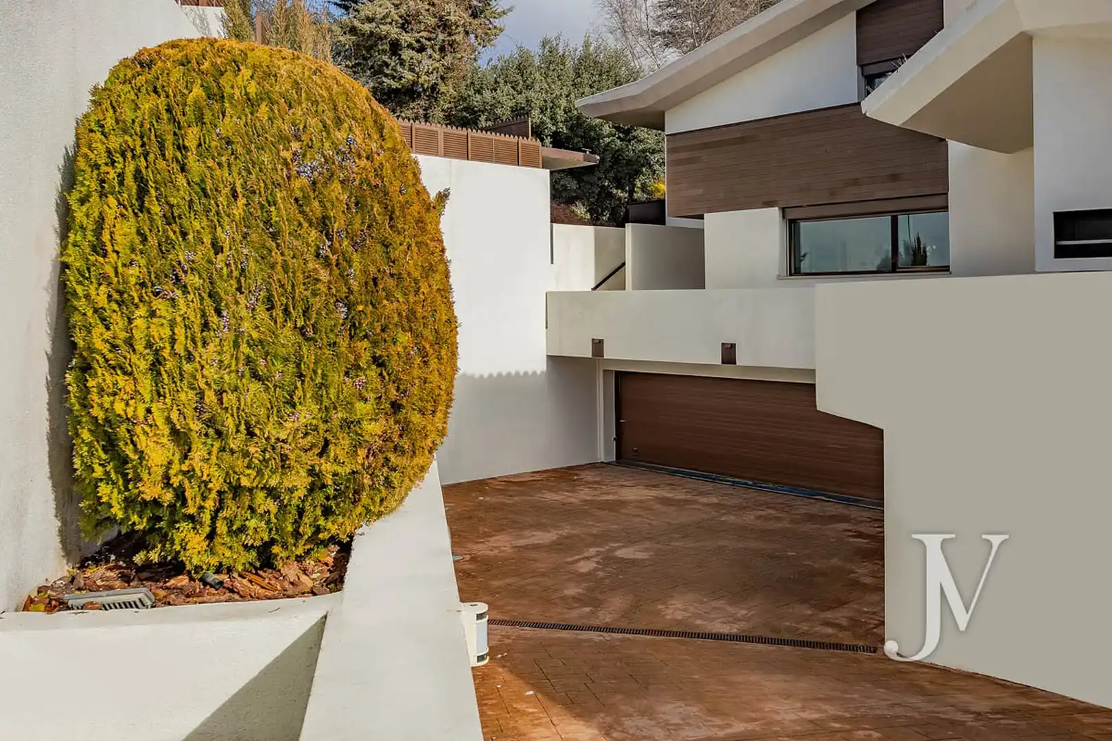 Vista exterior de Casa o chalet en venta en Madrid con Aire acondicionado, Calefacción y Jardín privado