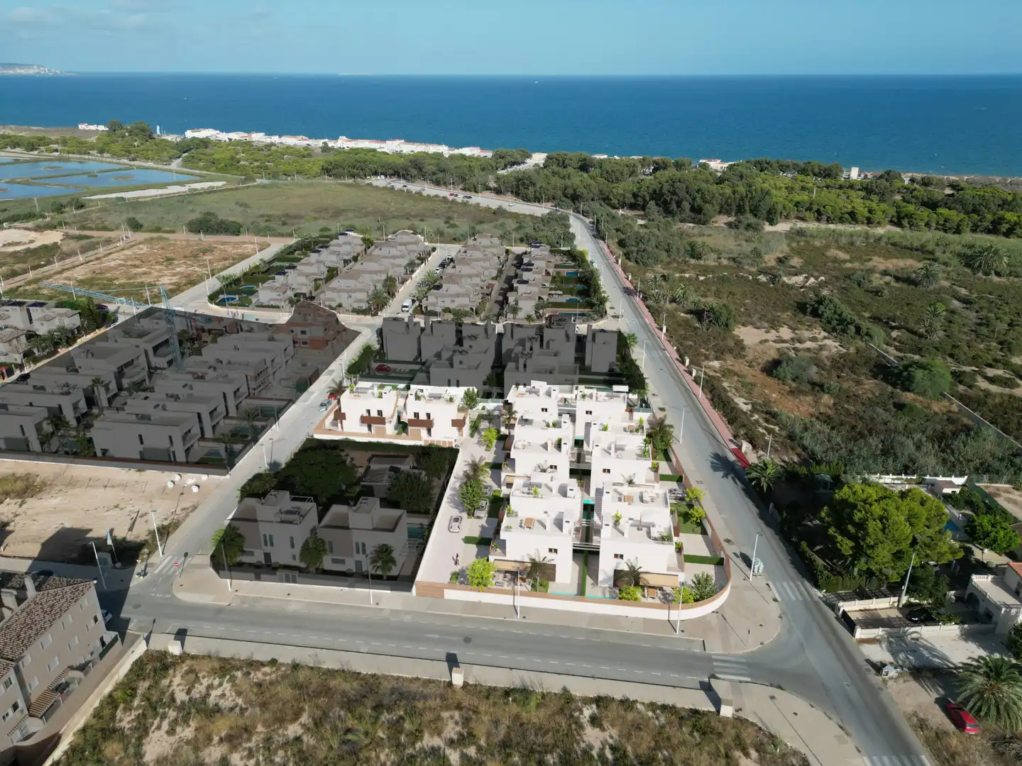 Vista exterior de Casa o chalet en venta en Elche / Elx con Aire acondicionado, Calefacción y Jardín privado