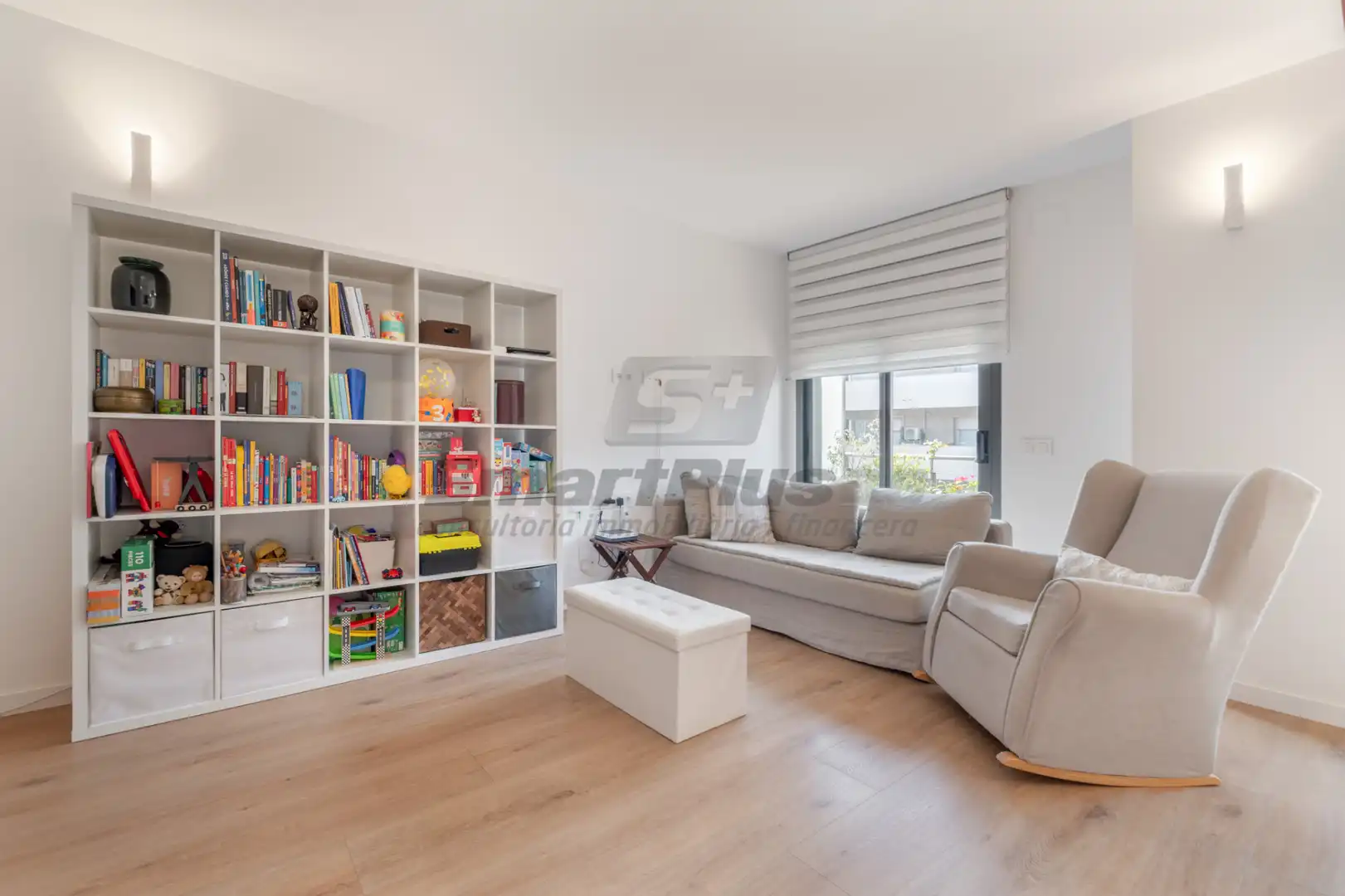 Sala de estar de Ático en venta en Barcelona con Aire acondicionado, Calefacción y Parquet